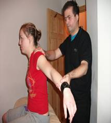 sport massage clinical ROM assessment in Cardiff sport massage clinic